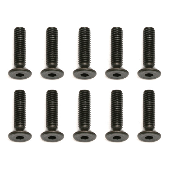 Team Associated Screws, 2.5x10 mm FHCS