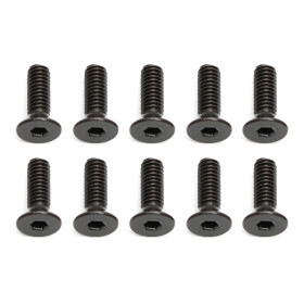 Team Associated Screws, 2.5x8 mm FHCS