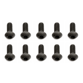 Team Associated Screws, 2.5x0.45x6 mm BHCS