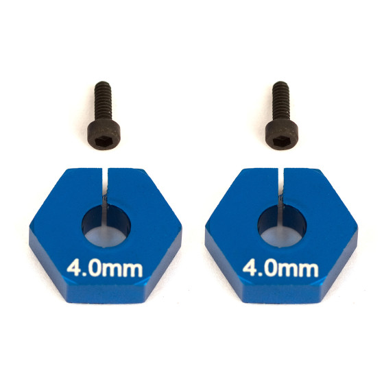 Team Associated FT Wheel Hexes, 4 mm