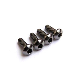 Hiro Seiko Titan64 Hex Socket Button Head Screw M2x6 (4pcs)