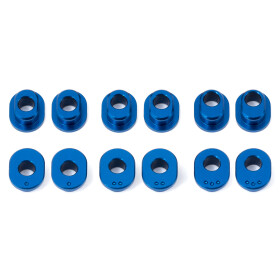 Team Associated RC12R6 FT Track Width Bushings, aluminum