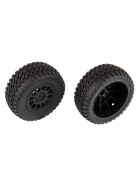 Team Associated Multi-terrain Tires and Method Wheels, mounted
