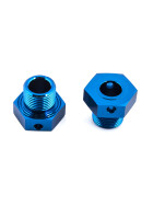 Team Associated RC8B3 Wheel Hexes, +2mm wide