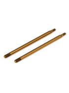 Team Associated RC8T3 TiN Shock Shafts, 3.5x42.5 mm