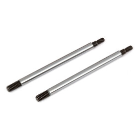 Team Associated RC8B3 FT Chrome Shock Shafts, 3.5x30.5 mm