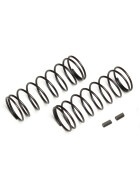 Team Associated Front Springs, gray, 4.7 lb/in