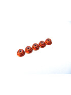 Hiro Seiko 2mm Alloy Flange Nylon Nut [Orange]