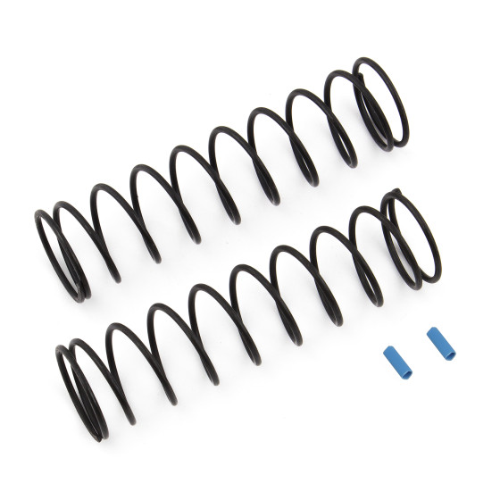 Team Associated Rear Springs, V2, blue, 4.3 lb/in, L86, 10.5T, 1.6D