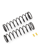 Team Associated Rear Springs V2, yellow, 4.4 lb/in, L86, 10.25T, 1.6D