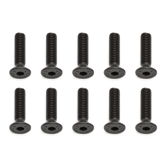 Team Associated Screws, 4x16 mm FHCS