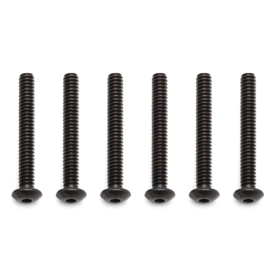 Team Associated Screws, 4-40 x 7/8 in BHCS