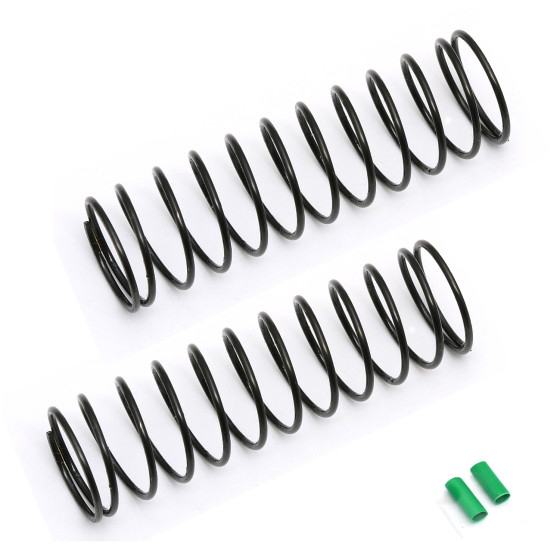 Team Associated FT 12mm Rear Springs, green, 2.00 lb