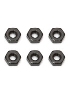 Team Associated Nuts, M3 black