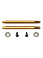 Team Associated 3x21 mm Shock Shafts (V2), TiN