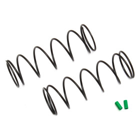 Team Associated 12mm Shock Springs, 54mm, green, 3.75 lb/in