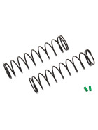 Team Associated 12mm Shock Springs, 72mm, green, 2.20 lb/in