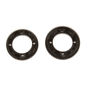 Team Associated RC10B74 Center Diff Spur Gears, 72T/48P,...