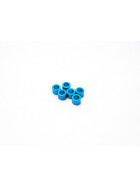 Hiro Seiko 3mm Alloy Spacer Set (2.5mm) [T-Blue]
