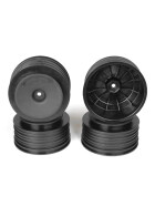 DE Racing Speedline Plus SC Wheel for SC6.2 | SC6.1 (4pcs/Black)