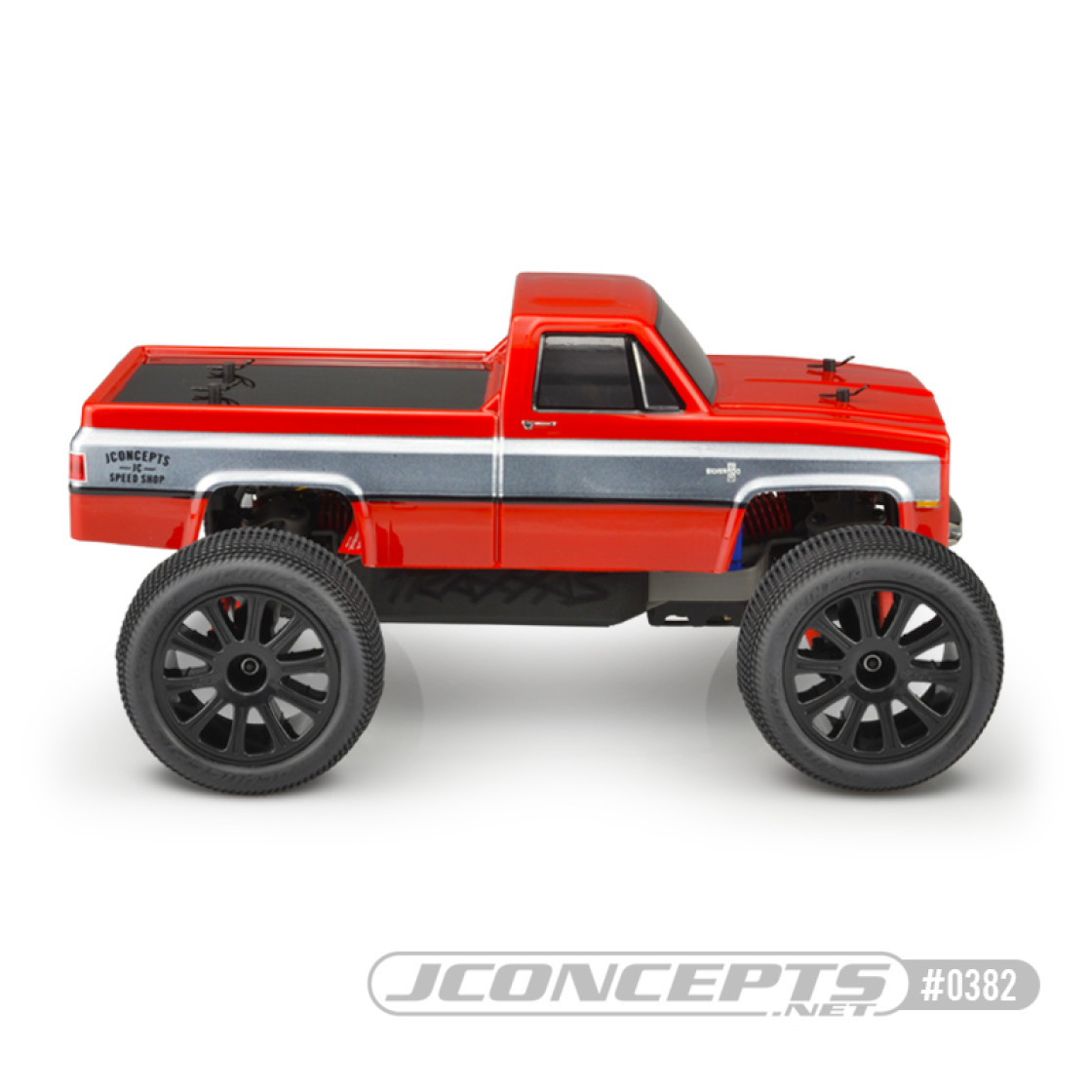 traxxas slash gmc body