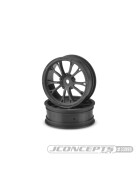 JConcepts Tactic - Slash | Bandit, Street Eliminator 2.2" 12mm hex front wheel - (black)