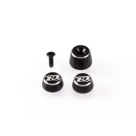 Revolution Design M17 Dial and Nut Set (black)