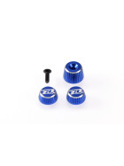 Revolution Design M17 Dial and Nut Set (blue)