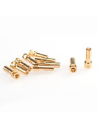 RUDDOG 5mm Gold Cooling Head Bullet Plugs (10pcs)