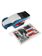 Team Associated Rival MT10 Body, red/blue