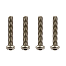 Team Associated Ti Screws, M3x18 mm BHCS