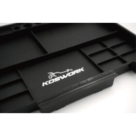 Koswork Parts Tray 245*175*18mm Black
