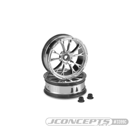 JConcepts Tactic - Slash,Bandit, Street Eliminator 2.2 12mm hex front wheel (chrome)