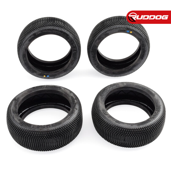 Sweep PIXEL Red X (soft) 1:8 Buggy tires (no foam) 4pcs