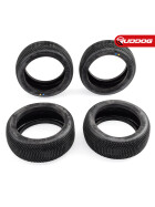 Sweep PIXEL Red X (soft) 1:8 Buggy tires (no foam) 4pcs
