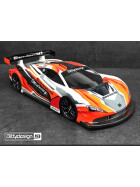 Bittydesign Seven20 1/10 GT clear body 190mm