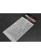 Bittydesign Vinyl Stencil - Electronic Circuit