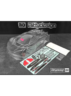 Bittydesign Seven65 1/8 GT clear body 325mm (LW | 1.0mm)