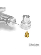 Bittydesign Hybrid Nozzle thread-less std. 0,4mm for Caravaggio gravity-feed airbrush dual-action