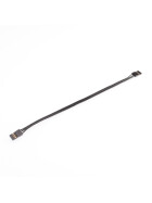 RUDDOG RX Connector Wire Black 180mm (JR Male to JR Male)