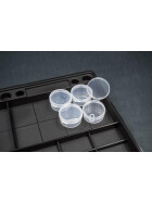 Koswork Clear Round Container (w/lid, ID 25mm, H12mm) (10pcs)