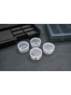 Koswork Clear Round Container (w/lid, ID 25mm, H12mm) (10pcs)