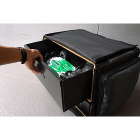 Koswork 1/10 Compact 3 Drawer Buggy Bag (1/10, 1 Large & 2 Medium)
