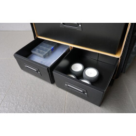 Koswork 1/10 Compact 3 Drawer Buggy Bag (1/10, 1 Large & 2 Medium)