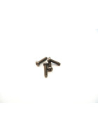 Hiro Seiko Titanium Hex Socket Button Head Screw M2.5x10mm (4pcs)