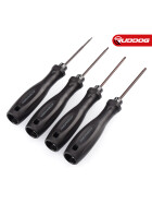 Koswork Hex Wrench Set 1.5mm, 2.0mm, 2.5mm & 3.0mm (w/75mm Tip)