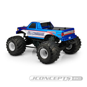 Jconcepts 1989 Ford F-250 monster truck body w/ racerback