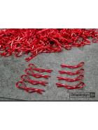 Bittydesign Body Clips Kit Big scale 1/5 - 1/7 - 1/8,  8pcs - Red