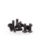 RUDDOG M3x10mm Flat Head Screws (10pcs)