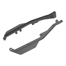 Team Associated RC10T6.2 FT Side Rails, carbon fiber